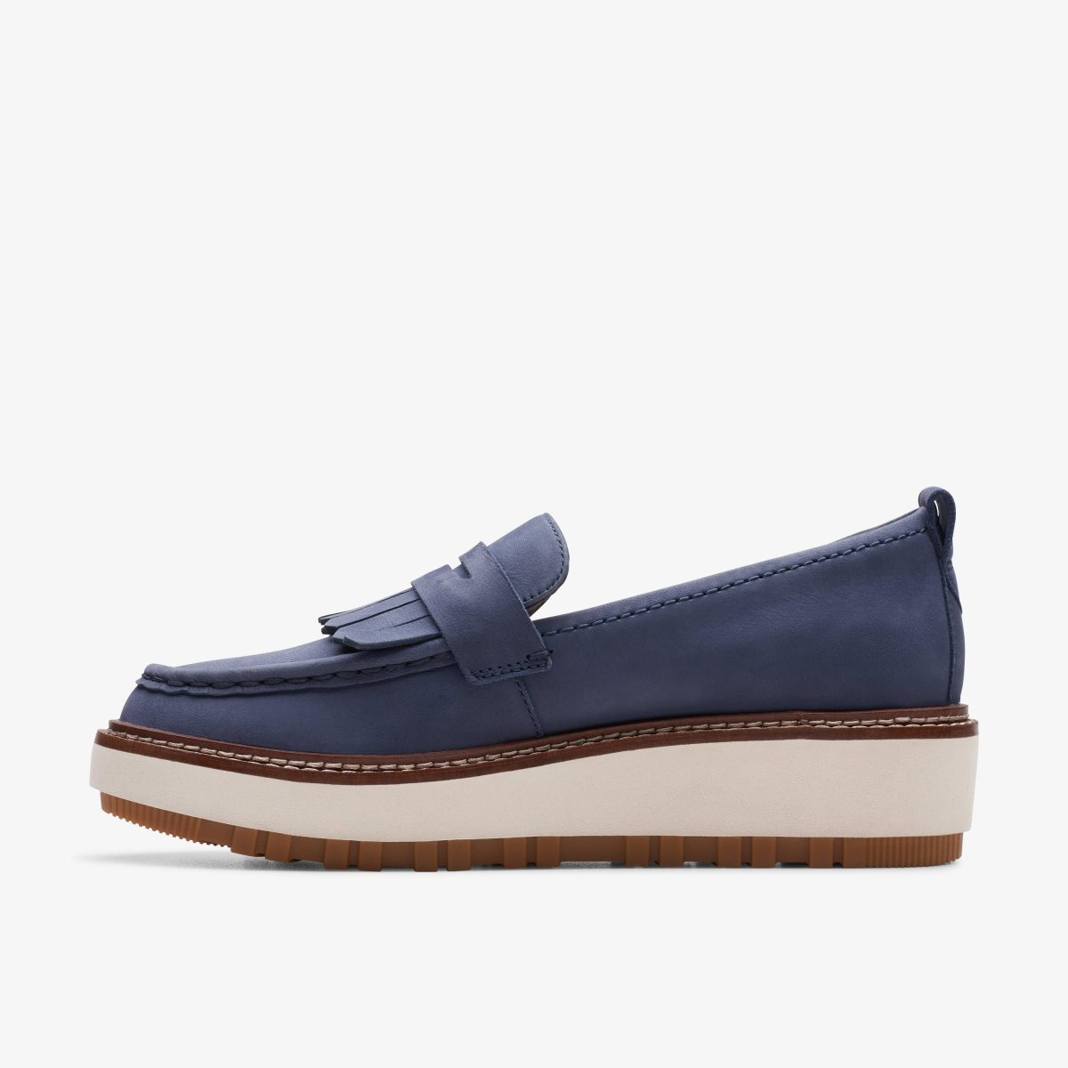 Clarks Orianna Loafer Navy Nubuck Navy | EH3798506