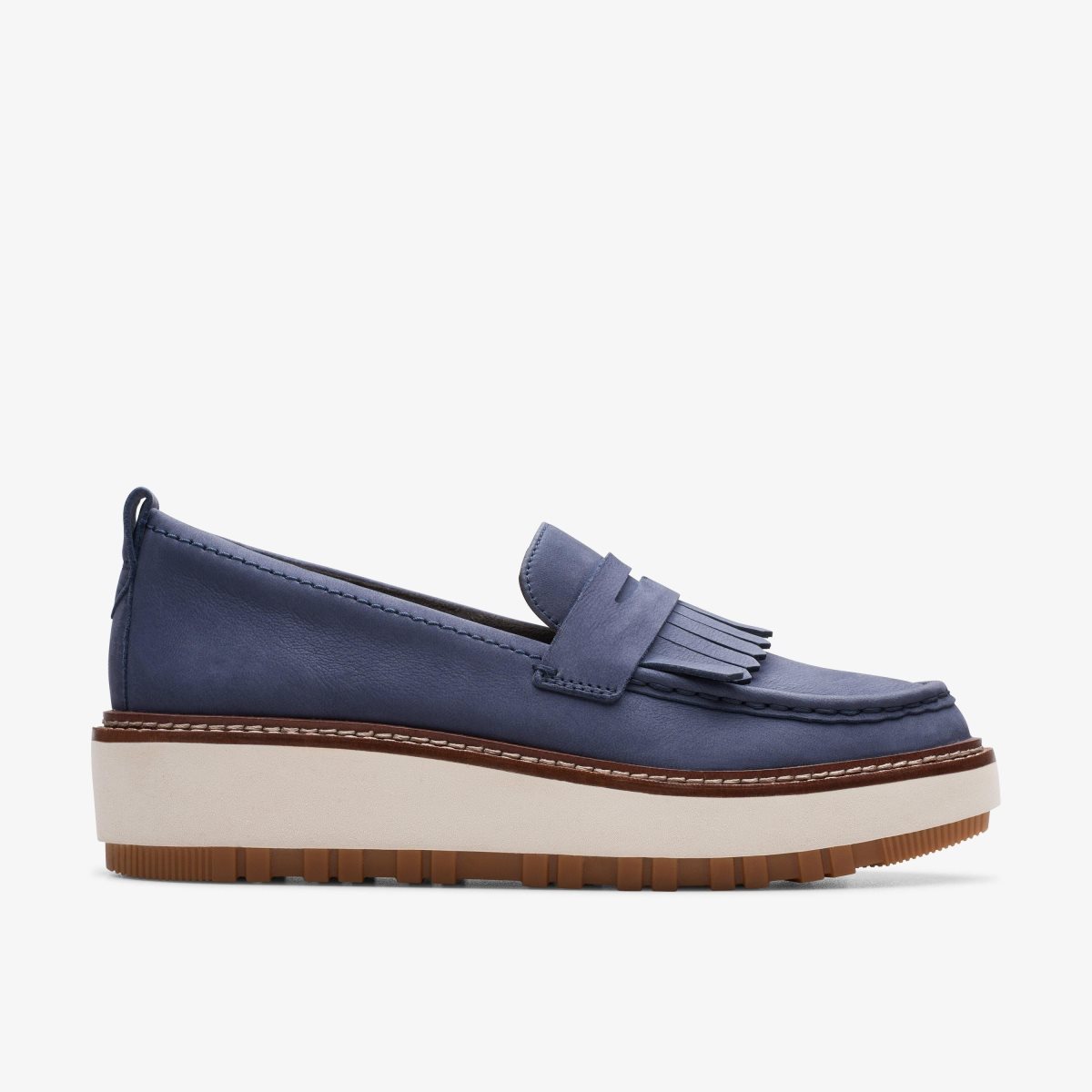 Clarks Orianna Loafer Navy Nubuck Navy | EH3798506