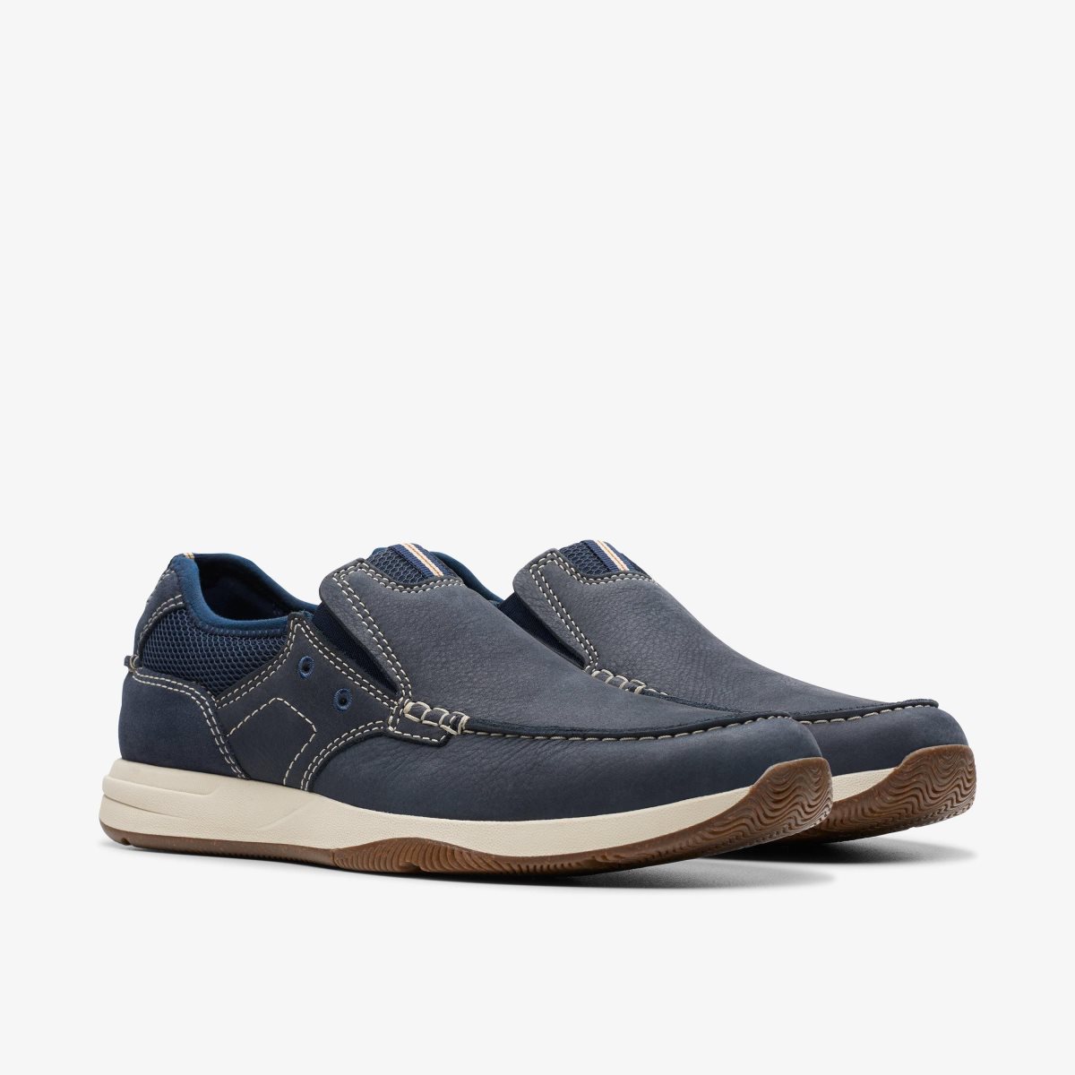 Clarks Sailview Step Navy Nubuck Navy | VL6701845