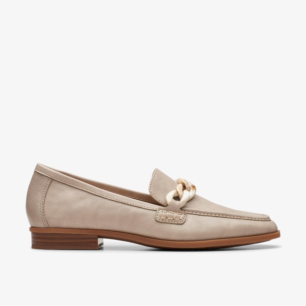 Clarks Sarafyna Iris Stone Leather Grey | VJ0951728