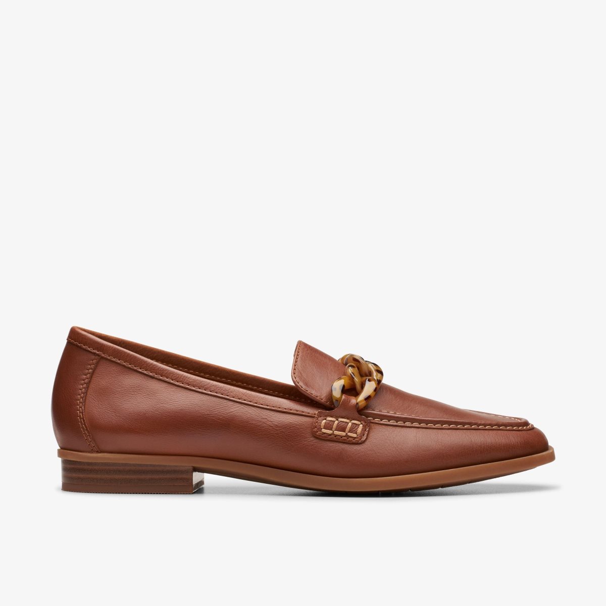 Clarks Sarafyna Iris Tan Leather Brown | HO6402735