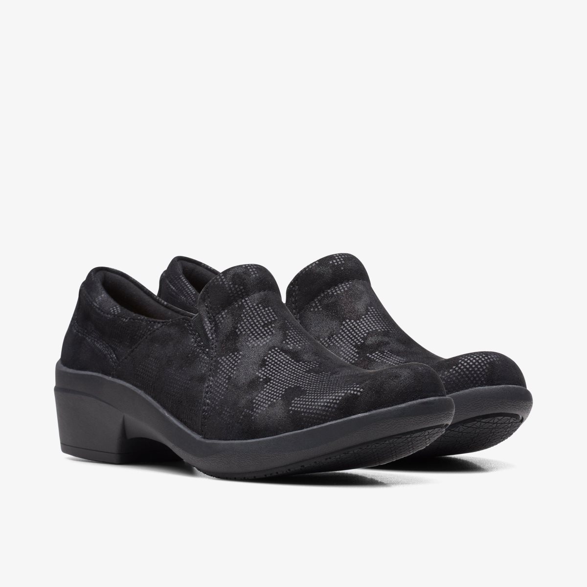 Clarks Talene Pace Black Interest Black | XE9205786