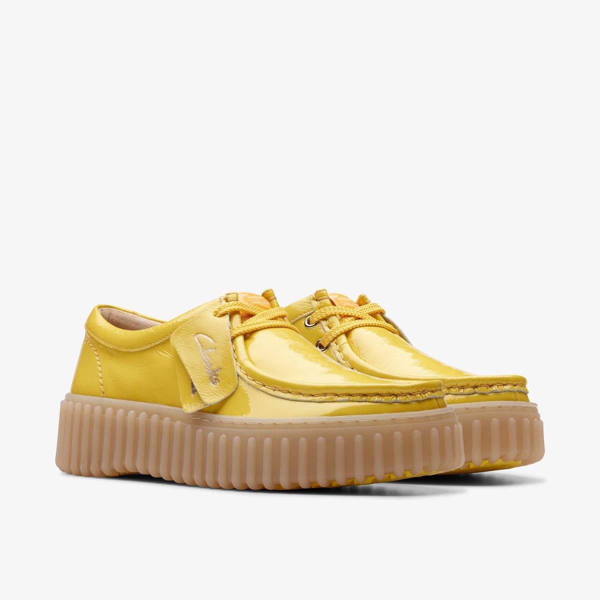 Clarks Torhill Bee Yellow Patent Yellow | WV6083945