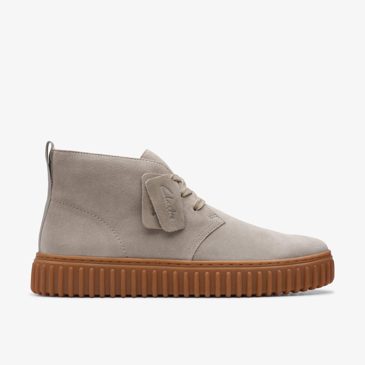 Clarks Torhill Desert Boot Light Grey Suede Light Grey | FR1832649