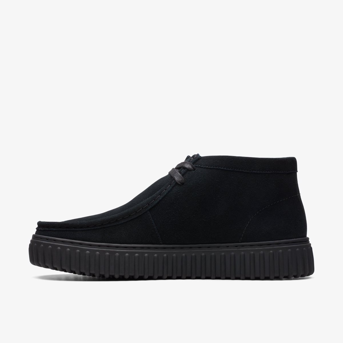 Clarks Torhill Hi Black Suede Black | KQ5478290