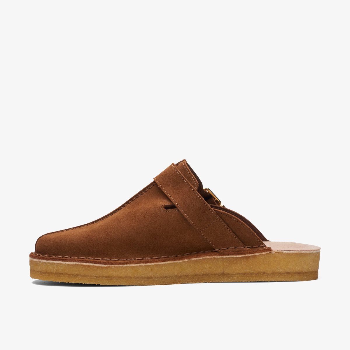 Clarks Trek Mule Caramel Suede Caramel | HG7258364