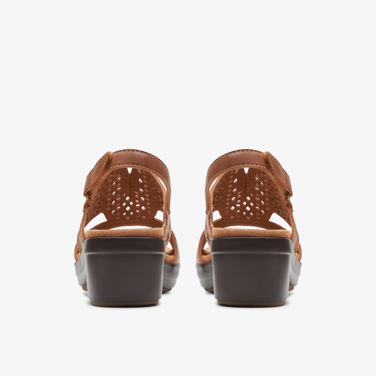 Clarks Tuleah Sun Tan Leather Brown | EY4981075