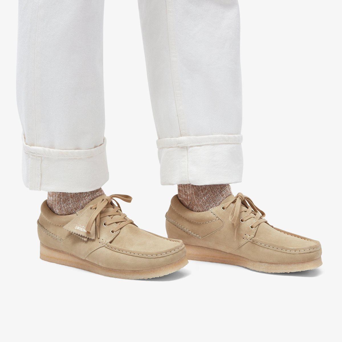 Clarks Wallabee Boat Maple Suede Maple | AK1524689