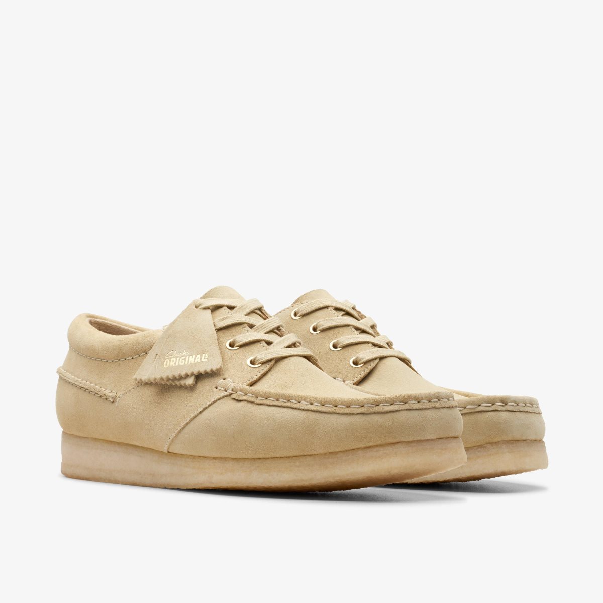 Clarks Wallabee Boat Maple Suede Maple | AK1524689