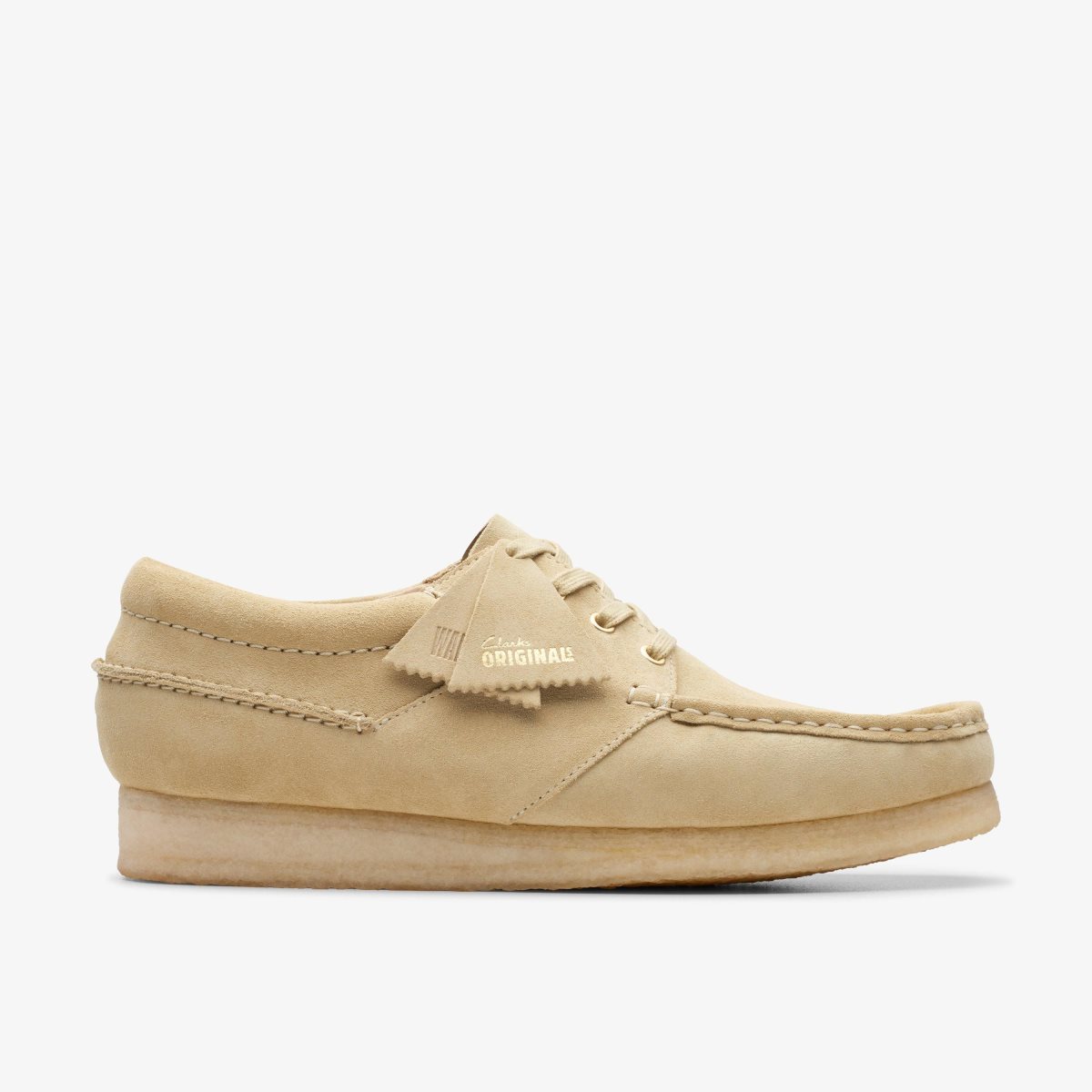 Clarks Wallabee Boat Maple Suede Maple | AK1524689