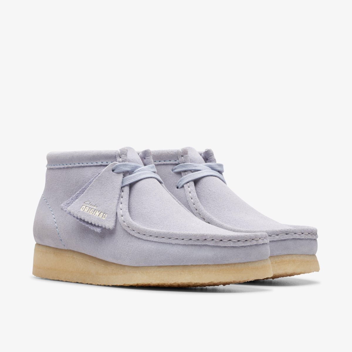 Clarks Wallabee Boot Cloud Grey Suede Grey | ZV9682540