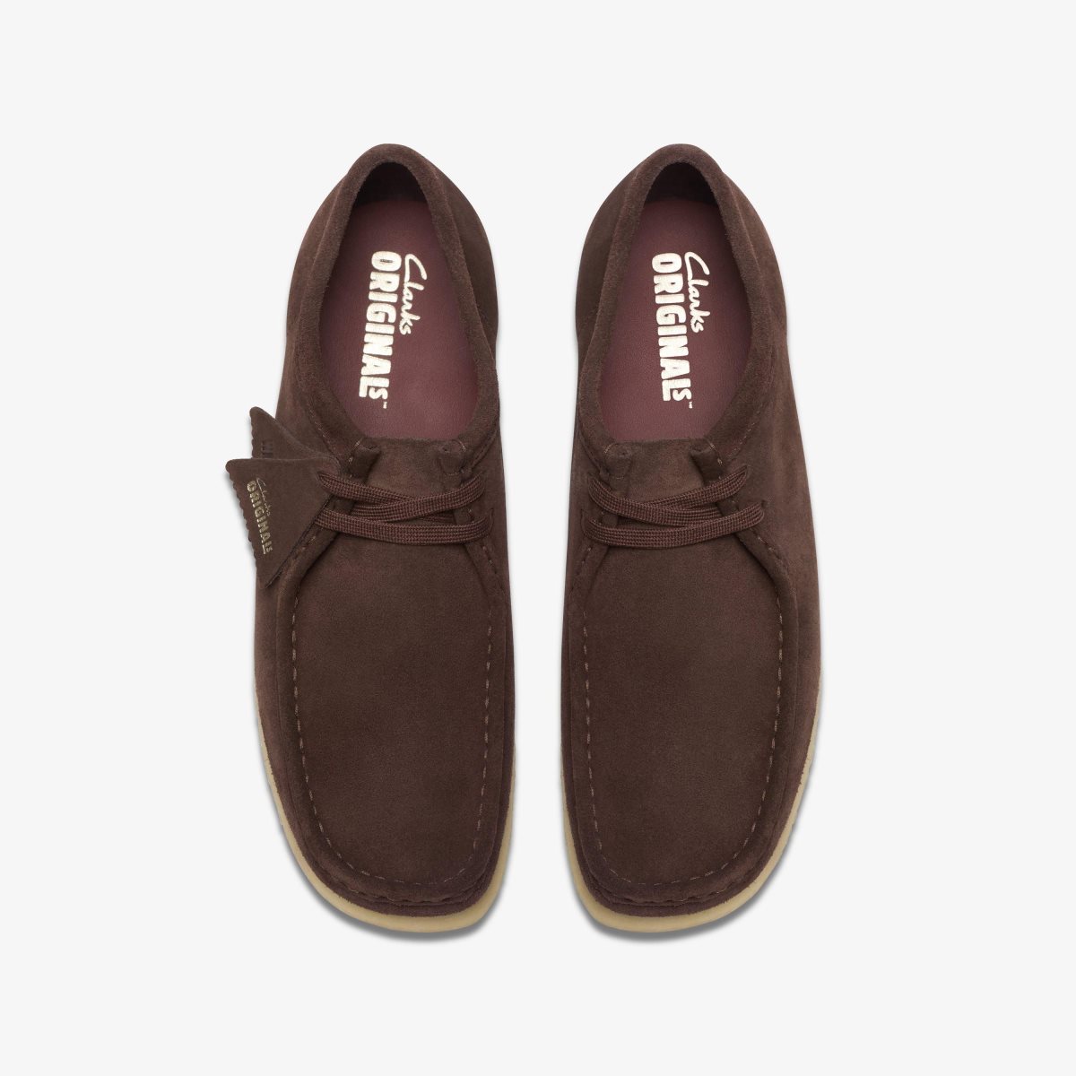 Clarks Wallabee Dark Brown Suede Dark Brown | GZ1975402