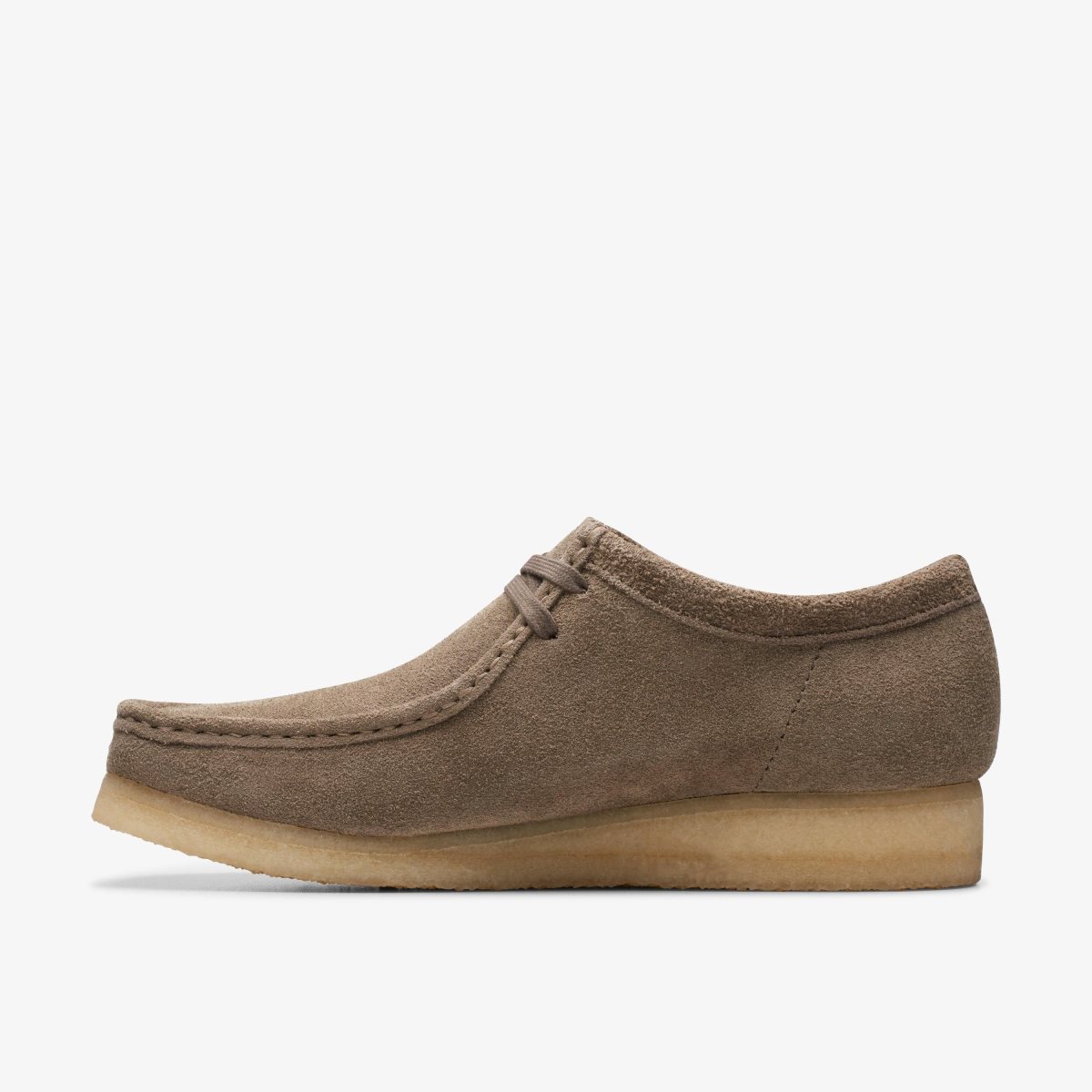 Clarks Wallabee Dark Grey Suede Dark Grey | JO6892317