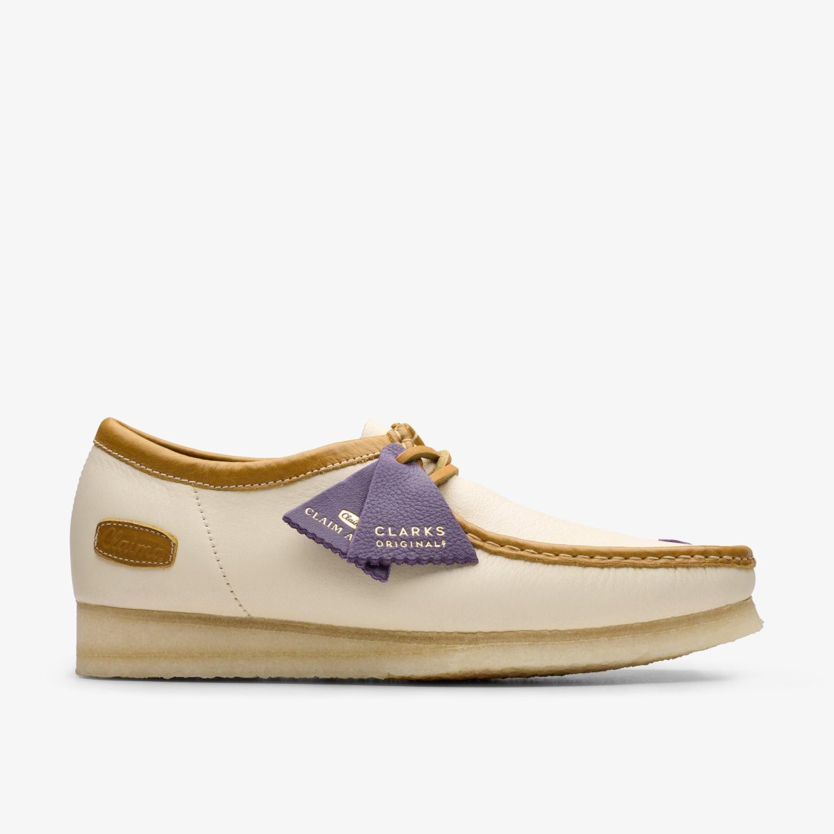 Clarks Wallabee X Claima Off White Combination White | GE4680159