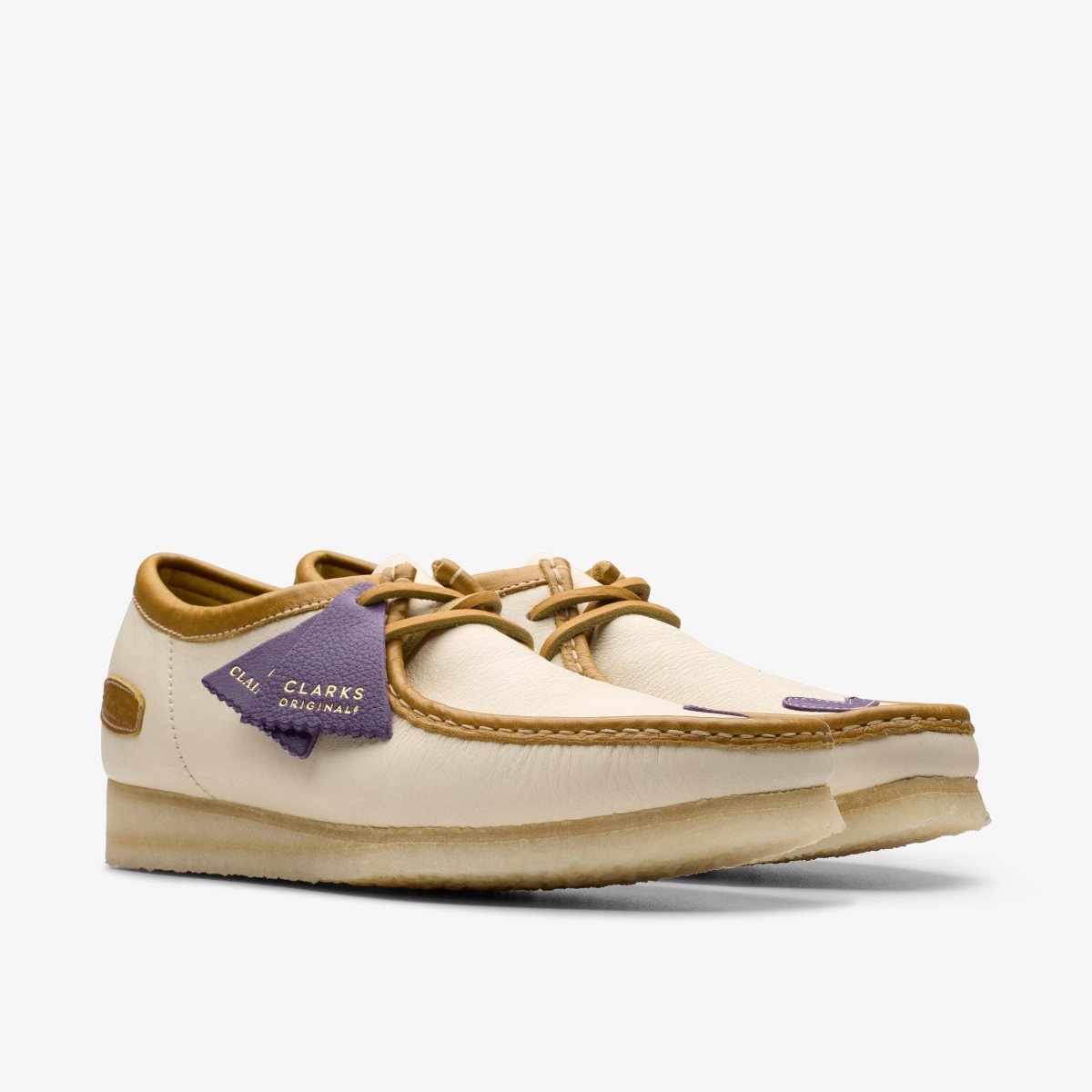 Clarks Wallabee X Claima Off White Combination White | GE4680159