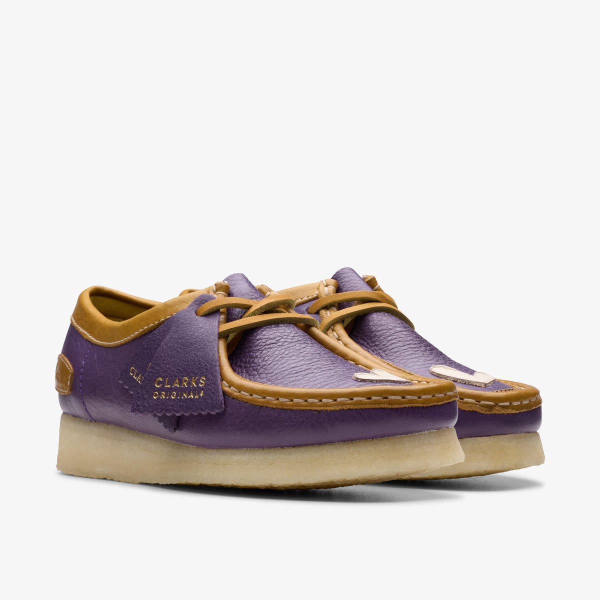 Clarks Wallabee X Claima Purple Combination Purple | NS6091723