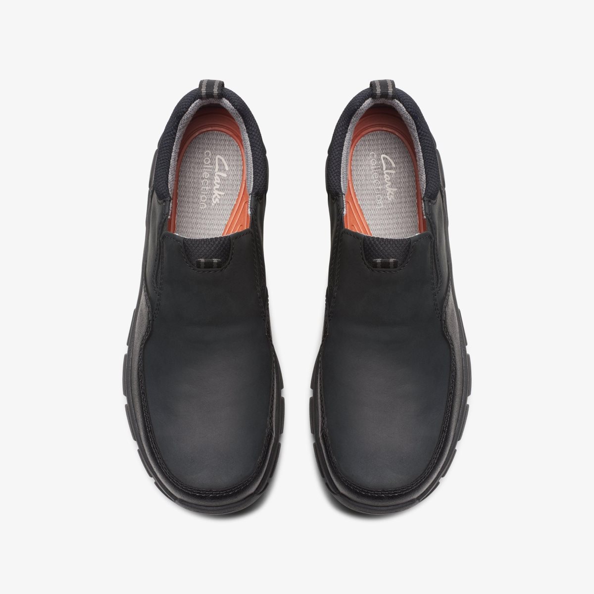 Clarks Walpath Step Black Leather Black | WG9145370